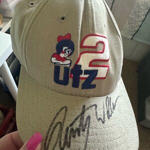 Tan Cap with Signature Embroidery